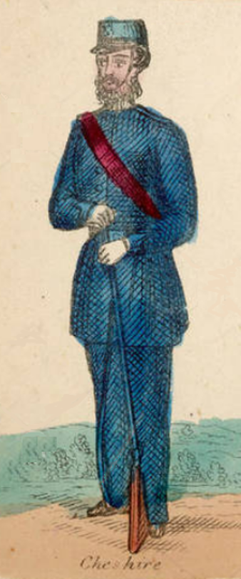 a Cheshire Rifle Volunteer